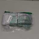 100 PACK 4 x 6 Inch Zipper Mylar Bags Stand Up Mylar Zip Lock Bags Clear Silver Bag Reusable Food Storage Aluminum Foil Pouch Bag for Multipurpose with Gusset Bottom(5.5mil Thickness)