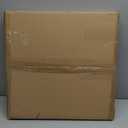 Honiway Mirror Wall Decor 21 inch Rustic Wood Boho Aesthetic Mirror for Room & Home Decor Farmhouse Wall Decor at Living Room Bedroom Carbonized Black