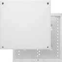 Legrand - OnQ 14 Inch Cable Management, In-Wall 20-Gauge Media Box, Structured Wiring Enclosure with 2.5 Inch Openings for Wires, Glossy White, EN1400