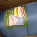 Coleman Sun Ridge 40F Cool-Weather Sleeping Bag, Lightweight Adult Sleeping Bag with Soft Trim & Draft Tube, Machine Washable, Large