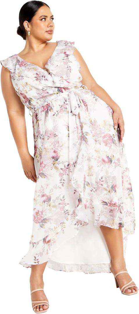 City Chic Women's Plus Size Maxi Cocktail Dress - Ella Jane