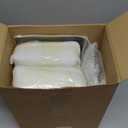 Qinyoung 6 Set Football Party Centerpieces for Tables Decoration, 6 Pack 25oz Glass Mason Jar Vases with Silver Lids, Game Day Birthday Team Sports DIY Table Decorations