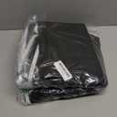 Yecaye 8 Tier Over the Door Shoe Organizer of Deep 16 Compartments, 50lbs Load Shoe Rack for Door in Oxford Holds 16-24 Pairs, Stain-Resistant Hanging Shoe Organizer for Closet, Black