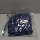 Royale Linens 100% Organic Cotton Fitted Sheet - Percale Weave - Super Soft Deep Pocket Bottom Sheets - Navy Elastic Sheet Twin Size - Twin Fitted Sheets Only - (39"x75"+15", Navy)