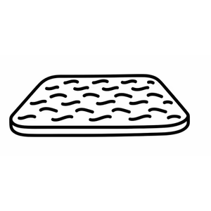 Babylicious Pack & Play Tri Fold Mattress Topper, 
38"x26"