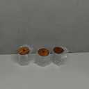 3 Pcs Clear Acrylic Qtip Holder with Brown Wood Lid Bathroom Accessories Storage Box with Tray for Cotton Swab Candy Jar Qtip Dispenser for Bathroom Living Room Office