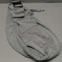 Adjustable Dog Carrier Sling - Hand-Free Dog Carriers for Small Dogs and Cats, Puppy Sling Carrier with Zipper Purse Pocket, Travel Safety Harness, Puppy Essentials (Gray)