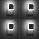 Sujeet Night Light, Night Lights Plug into Wall [4 Pack], Nightlight Led Night Light for Adults, Plug in Night Light for Adults Bedroom Cool White