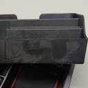 TOPINSTALL 2020-2026 Ford Explorer Console Organizer Tray - Compatible with 2020+ Ford Explorer Deep Armrest Storage Box with Coin Holder & Non-Slip Mats, Red Interior 6th Gen Explorer Accessories