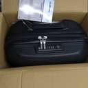 Samsonite Freeform Hardside Carry-On Luggage with Spinner Wheels - Hardshell Suitcase - TSA, Airline-Approved - Expandable Hard Shell, Smooth Rolling Wheels for Lightweight Travel Black