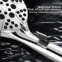 Aqvionic High-Pressure 8-Mode Handheld Shower Head  Anti-Clog Nozzles, Built-In Power Wash for Easy Cleaning, extra-long Stainless Steel Hose, Wall & Overhead Mounts Included