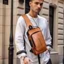 Sling Bag for Men | Anti-theft Crossbody Bag - Crossbody Shoulder Chest Bag | Anti-Theft