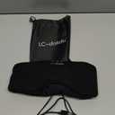 Sleep Mask with Headphones Bluetooth 5.4, LC-dolida Wireless Music Eye Mask for Sleeping Headphones with Soft Bamboo Cotton Cooling Breathable,Ultra-Thin Stereo Speaker for Side Sleepers (Black)