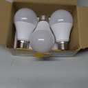 Full Spectrum Light Bulb, 6000K Natural Sunlight Bulbs, 9W 60W Equivalent LED Light Bulb, Natural Light Bulbs A19, E26/E27 LED Light Bulbs for Home, 3 Pack