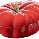STAUB Ceramics Dutch Oven 16-oz Petite Tomato Cocotte, Cherry