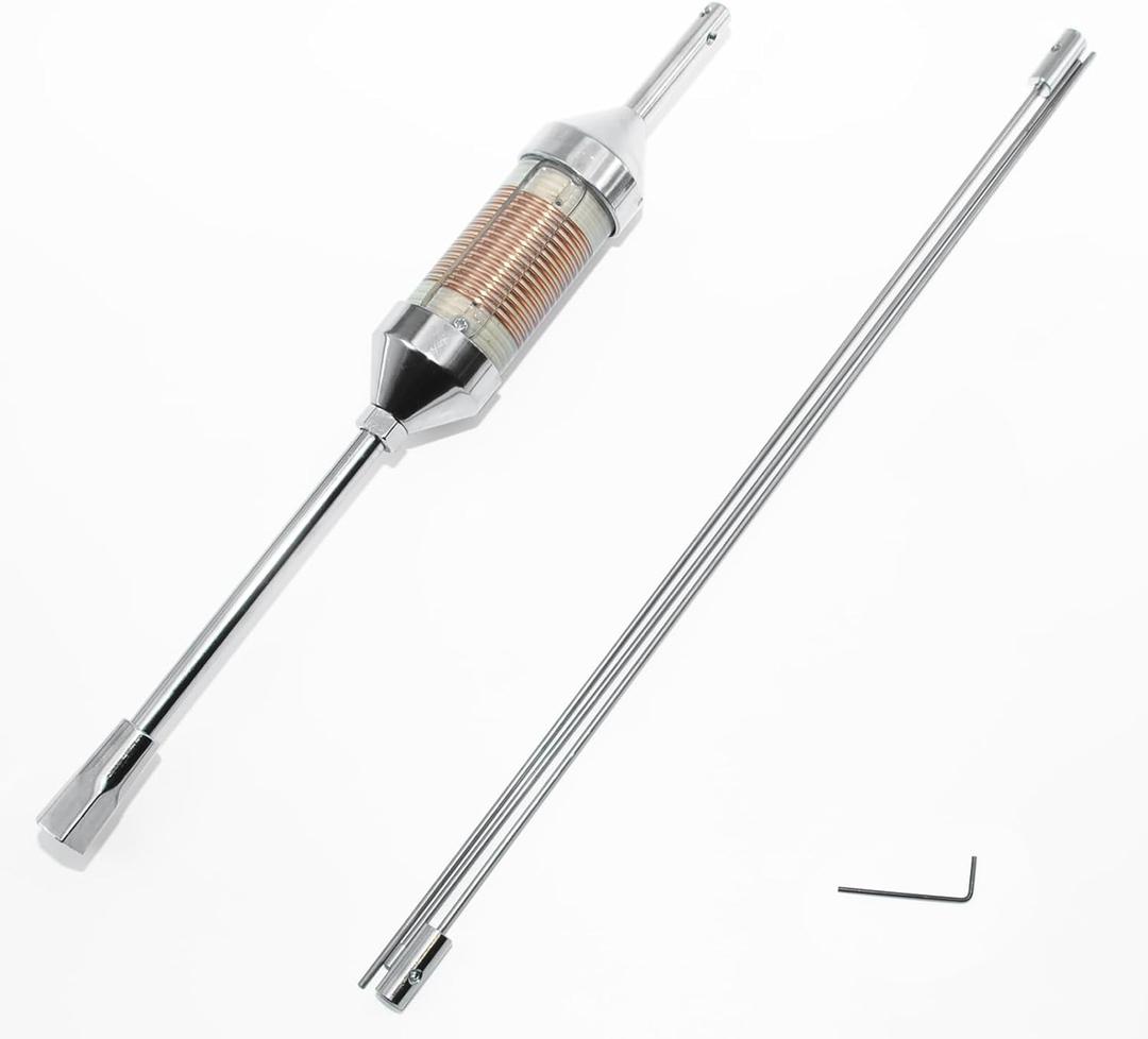 Cb Radio Antenna,46-Inch 1000 watt Oil Coil Cb Antenna Work in 27 Mhz Truck/Car Cb Radio Compatible with President Midland Cobra Uniden Anytone