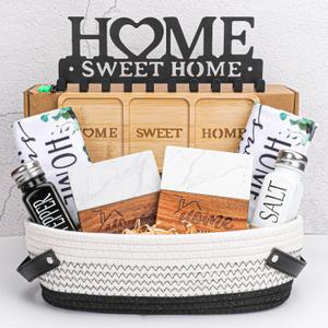 House Warming Gifts New Home, Unique Housewarming Baskets for Couples, Clients, Women, Men, Closing Gift for Home Buyers Realtors, First House Gift Ideas, New Apartment