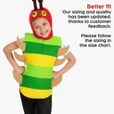 fun shack Caterpillar Costume Kids, World Book Day Costumes for Kids Caterpillar and Bug Costumes for Boys and Girls, Small