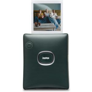 Fujifilm Instax Square Link Smartphone Printer - Midnight Green, Color Output