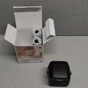 Mini Karaoke Machine, Portable Bluetooth Karaoke Speaker with 2 Wireless Microphones and Party Lights for Kids and Adults, Birthday Gifts for Girls Boys Family Home Party (Black 2 Mics)