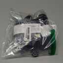 Nike Kids' 6-Pack Performance Socks (X-Small, Black)