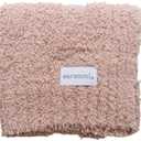 SARANONI Bamboni Baby Blanket | Luxury Plush Super Soft Blanket | Breathable Comfort Infant Baby Blankets for Boys & Girls | Pink, Mini - 15” x 20”