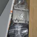 2000 lbs Trailer Jack with Dual Wheel, Heavy Duty Swivel Boat Jack, 12" Lift, Bolt-on Tongue Trailer Jacks for RV Boat Trailers, Silver