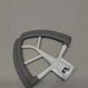 Flex Edge Beater for KitchenAid 4.5/5 Qt Tilt-Head Stand Mixer  Silicone Paddle, Dishwasher Safe, Flexible Silicone Edges Bowl Scraper For Kitchen Aid Accessories and Attachments (Grey) (Gray)