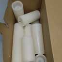 Vinkor Flameless Candles Battery Operated Candles Real Wax Pillar LED Candles with 10-Key Remote and Cycling 24 Hours Timer (Ivory 4" 5" 6" 7" 8" 9")