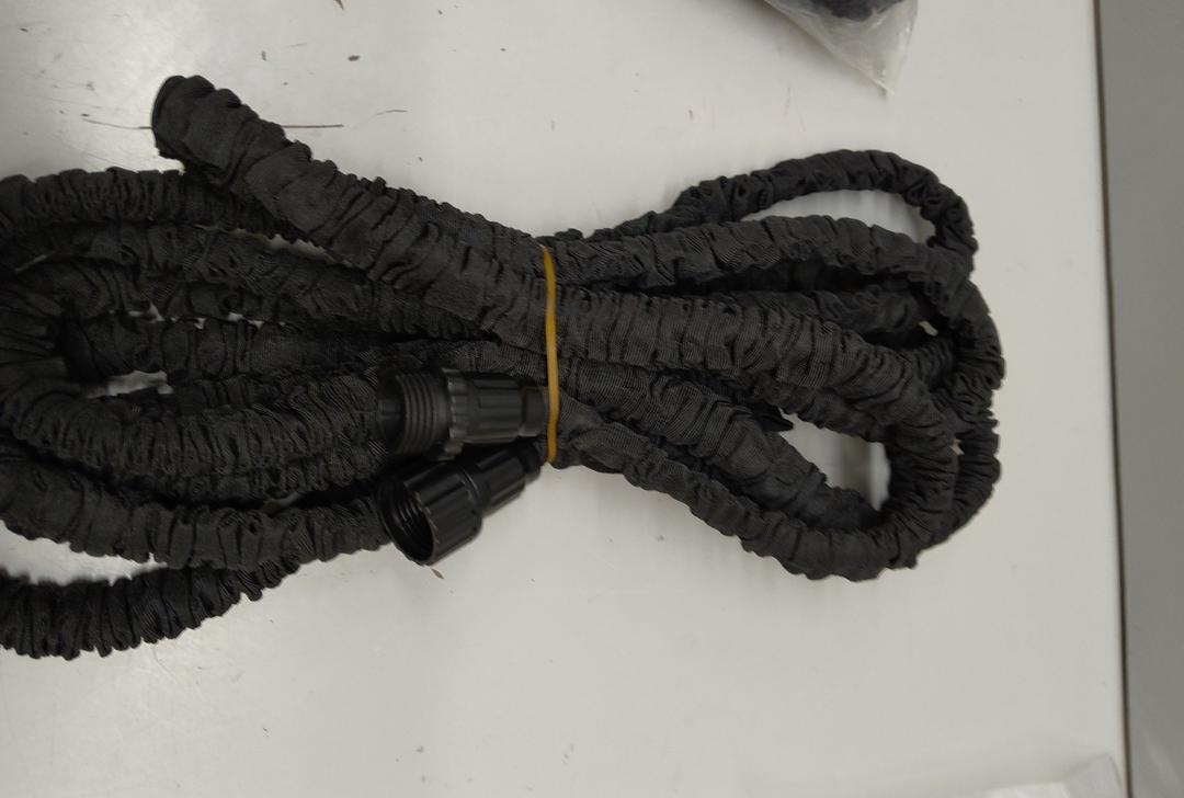 Expandable Garden Hose Black Garden Hose Expandable Magic Flexible Hose Garden Telescopic Hose Magic Magic High Pressure Telescopic Hose Magic Hose (Color : Black hose, Lengh : 50ft)