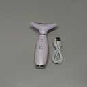 Dopsikn 7 Color Galvanic Machines - Red Light Therapy for Face and Neck, Face Massager Tool for Wrinkles, Double Chin, Vibrating Facial Massager with Thermals, White