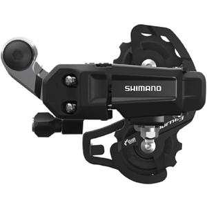 Shimano Tourney/TY Tourney TY200 Rear derailleur, 6/7-speed, Direct Attachment, SS Short cage,Black