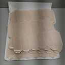 12"x12" Peel and Stick Wall Tiles, 10-Pack Faux Marble Backsplash Panel, 3D Textured Waterproof Kitchen Tile, Removable PVC-Free PU Resin Wallpaper for Bathroom, Kitchen(Blue) (Cream)