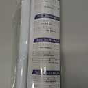 MEXAU Shower Curtain Rod 4577 Inch White Shower Rod 7/8" Tension Curtain Rod Adjustable Curtain Rods No Drilling Shower Tension Rod Shower Curtain Tension Rod for Bathroom Windows Doorways