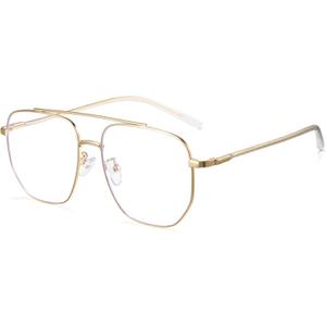 Cyxus Oversized Aviator Blue Light Glasses for Women Men Reduce Eye Strain UV Protection for Computer Screen 8299