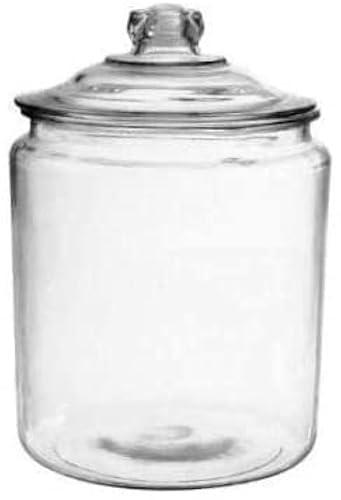 Anchor Hocking Heritage Hill Glass Cookie/Candy Jar (Glass 98 oz 2.8 l)