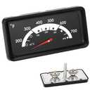 2 x 3.6" Grill Thermometer Gauge for Nexgrill 720-0898 720-0882A 720-0830A, Grill Replacement Parts for Kenmore 119.16144210 146.23673310 148.23683310 148.23683310, Grill Temperature Gauge