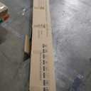 WPC Slat Wall Paneling, Modern Accent 3D Wall Panels, 8-Piece 94.5" x 6.6" TV Wall Panel, Bedroom, Living Room, Matte Black