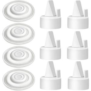 Duckbill Valves and Silicone Membrane Compatible with Spectra S1/S2/9 Plus/Synergy Gold, Replace Pump Parts for Spectra Duckbill Valve S2 Accessories