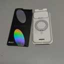 for iPhone 17 Pro Max Case 6.9-Inch with Magnetic 360 Ring Stand Compatible with MagSafe Crystal Clear Shockproof Protective Phone Cover 6.9" 2025, Clear