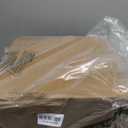 Drink Table, Small Pedestal Side Tables for Small Spaces, Wood Round Martini Table for Outdoor, Living Room and Bedroom, Black