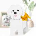 Shih Tzu Dog Planter, Pet Shape Garden Pots Plant Pots for Indoor/Outdoor Gardens Decoration, Cute, Surprise Gifts/Souvenirs for Pet Lovers