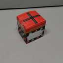 FANMIS Vintage Women's Rectangle Wristwatch Classic Ladies Analog Quartz Watch Ultra-Thin Ladies Bangle Bracelet Watch Female Business Dress Watches with Leather Strap