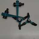 2 Pcs 360 Water Sprinkler Lawn Sprinklers for Garden Sprinklers for Yard Irrigation 3600 Square Feet