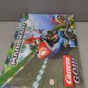 Carrera GO Battery Operated 1:43 Scale Slot Car Racing Toy Track Set with Jump Ramp for Kids Ages 5 Years and Up, Mario Kart