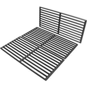 SafBbcue 17.8'' Cooking Grates Replacment for Cuisinart Grills Parts GAS2456AS GAS9456AS GAS1456ASO GAS1456BSO 4-Burner Grill Grids Kirkland Grill Parts PC2600L PCA 2600L PC2600 PC26001 Cast Iron