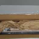 KXLife 2 Pack Adjustable Curtain Rod for Windows 30-54 Inch, 1/2" Diameter, Small Cafe Decorative Window Curtain Rod with Brackets (Black)