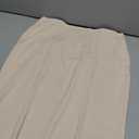 ODODOS Modal Soft Midi Skirt for Women Casual Long Pencil Skirts with Pockets, Beige, X-Large