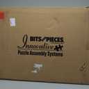 Bits and Pieces Puzzle Board with Drawers  1500 Piece Jigsaw Puzzle Table Organizer  Premium Wooden Puzzle Board for Adults, 26"x35" Smooth Non-Slip Surface, Portable Puzzle Table with Sorting Trays