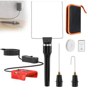 Ecarke 3-in-1 Foam Cutter Tool, AC/DC Dual Power,Wall Adapter Included & Compatible with Milwaukee 18V Battery,Styrofoam Cutters with USB Output Ports, Hot Wire Foam Cutter for DIY Crafting(Tool Only)
